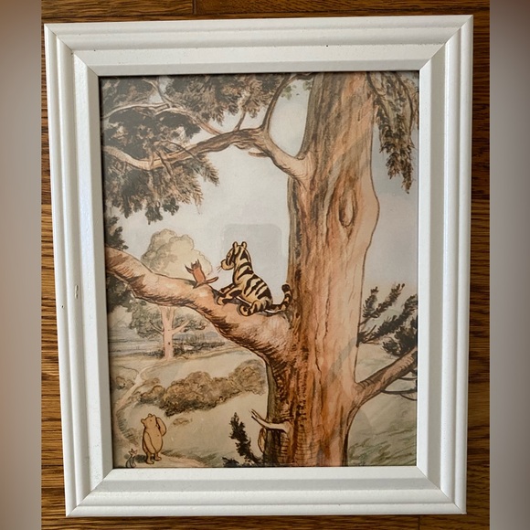 Winnie the Pooh Vintage Framed Prints - Picture 2 of 6